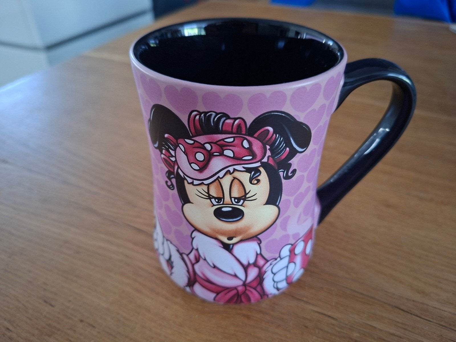 Disney Minnie Mouse Mok - Mornings Aren't Pretty!, Overige typen, Ophalen of Verzenden, Zo goed als nieuw, Roze