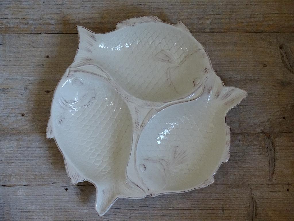 1x Visschaal, COUNTRYFIELD, Huis en Inrichting, Keuken | Servies, Gebruikt, Ophalen of Verzenden, Schaal of Schalen, Overige stijlen