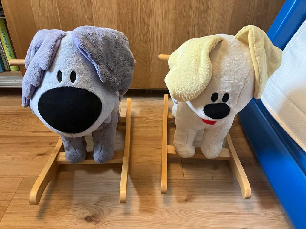 Woezel en Pip hobbelpaardjes - Set van 2, Ophalen, Zo goed als nieuw