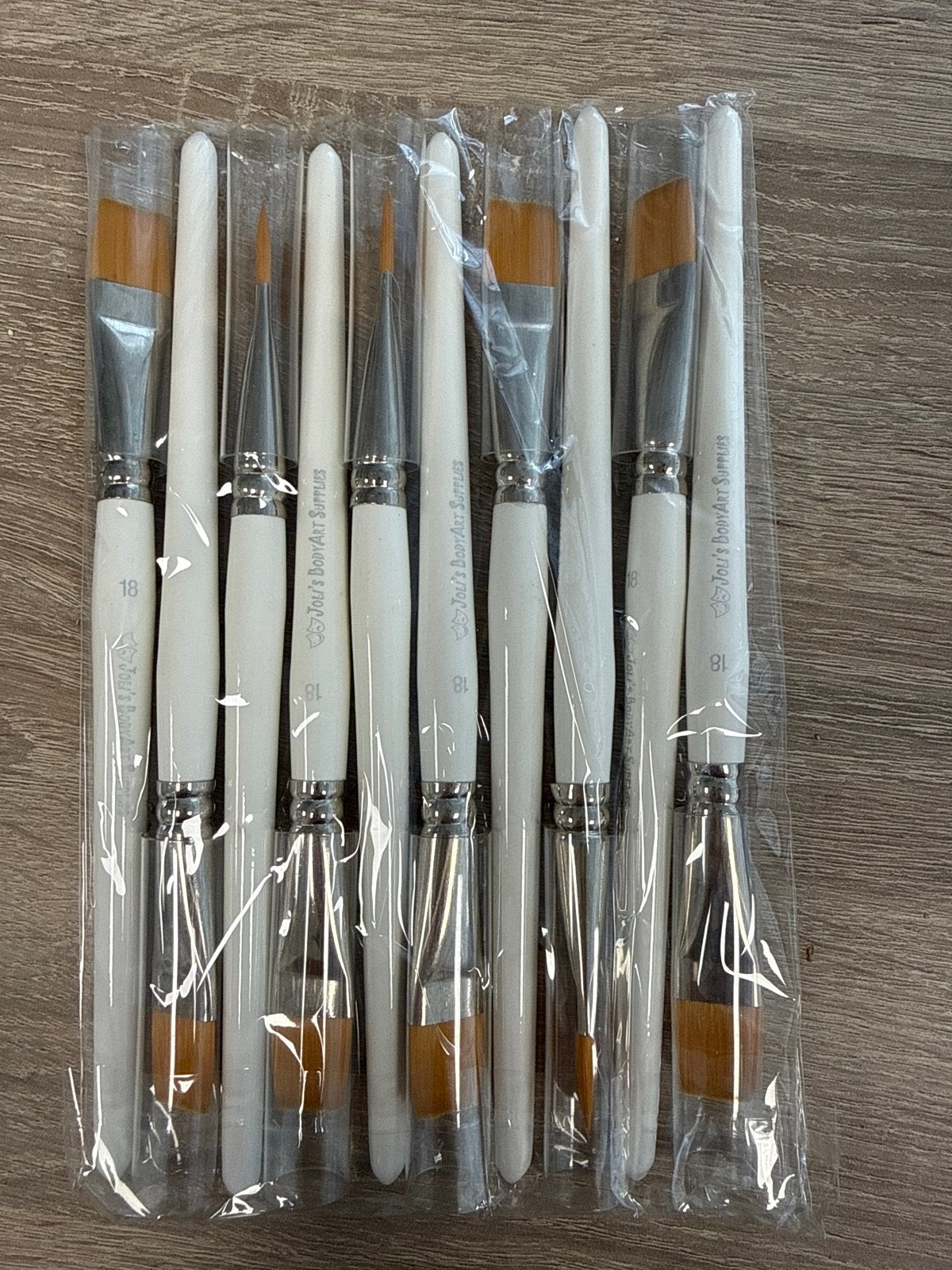Joli Professionele Platte Penselen voor Acrylverf/Schmink, Ophalen of Verzenden, Nieuw, Penseel of Kwast
