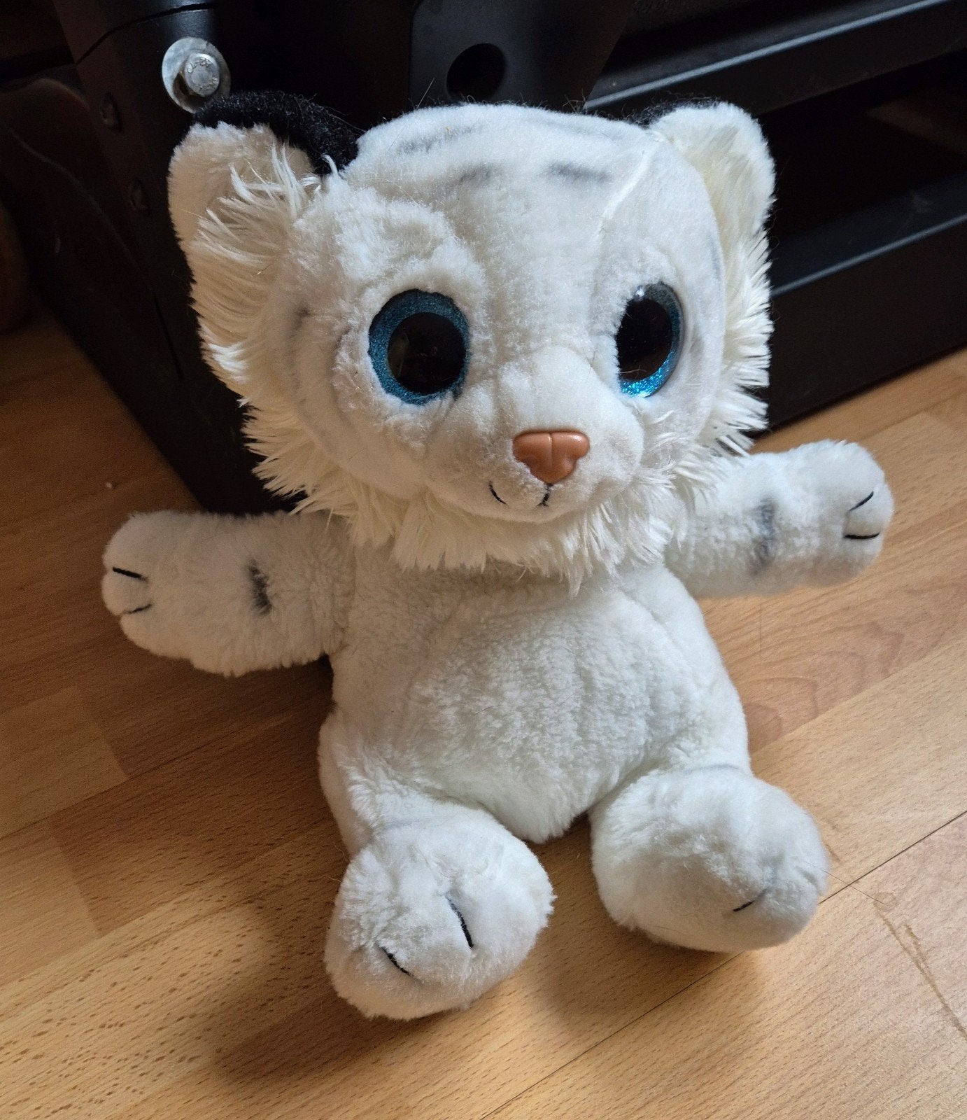Witte Tijger Knuffel - Zo goed als nieuw, Overige merken, Overige karakters, Ophalen of Verzenden, Zo goed als nieuw