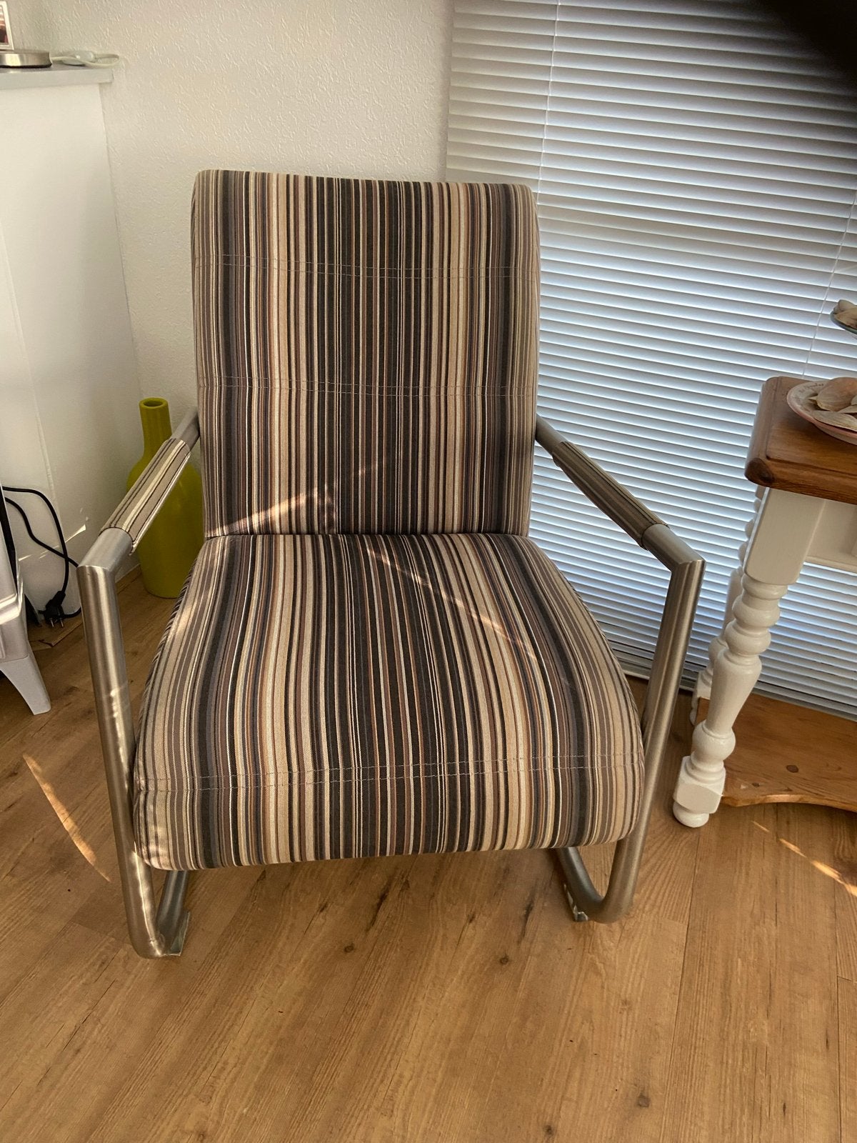 Henders en Hazel Fauteuil - Perfecte Kwaliteit, Ophalen, 75 tot 100 cm, Zo goed als nieuw, Stof