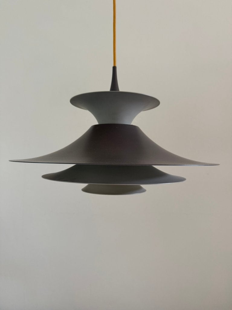Vintage Fog & Morup Radius lamp - Erik Balslev - design lamp, Huis en Inrichting, Scandinavisch, Zo goed als nieuw, X, Metaal