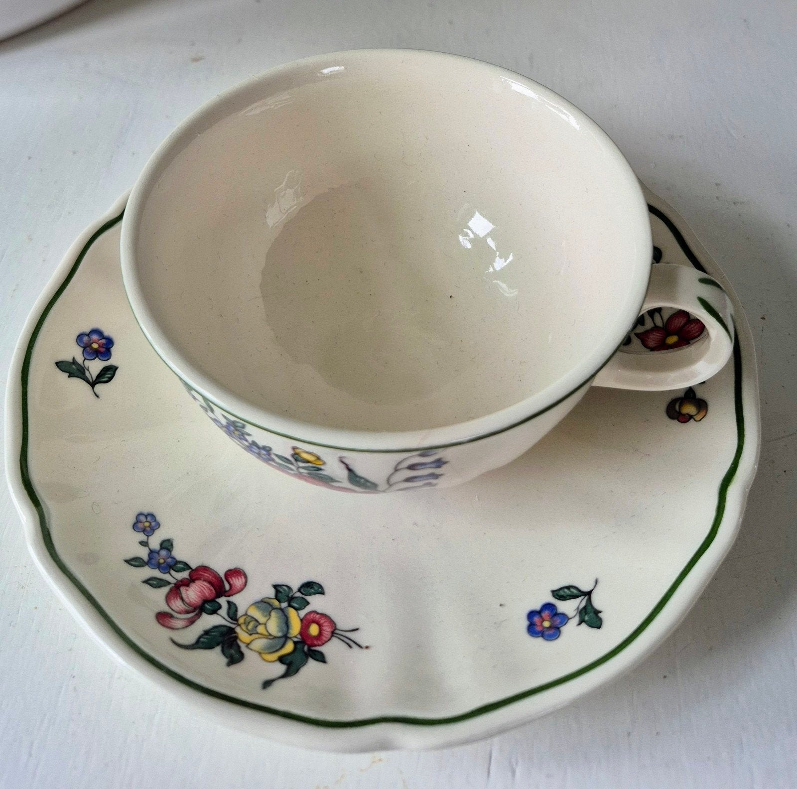Villeroy & Boch Alt Straßburg kop en schotel, Huis en Inrichting, Keuken | Bestek, Ophalen of Verzenden, Zo goed als nieuw, Rvs of Chroom