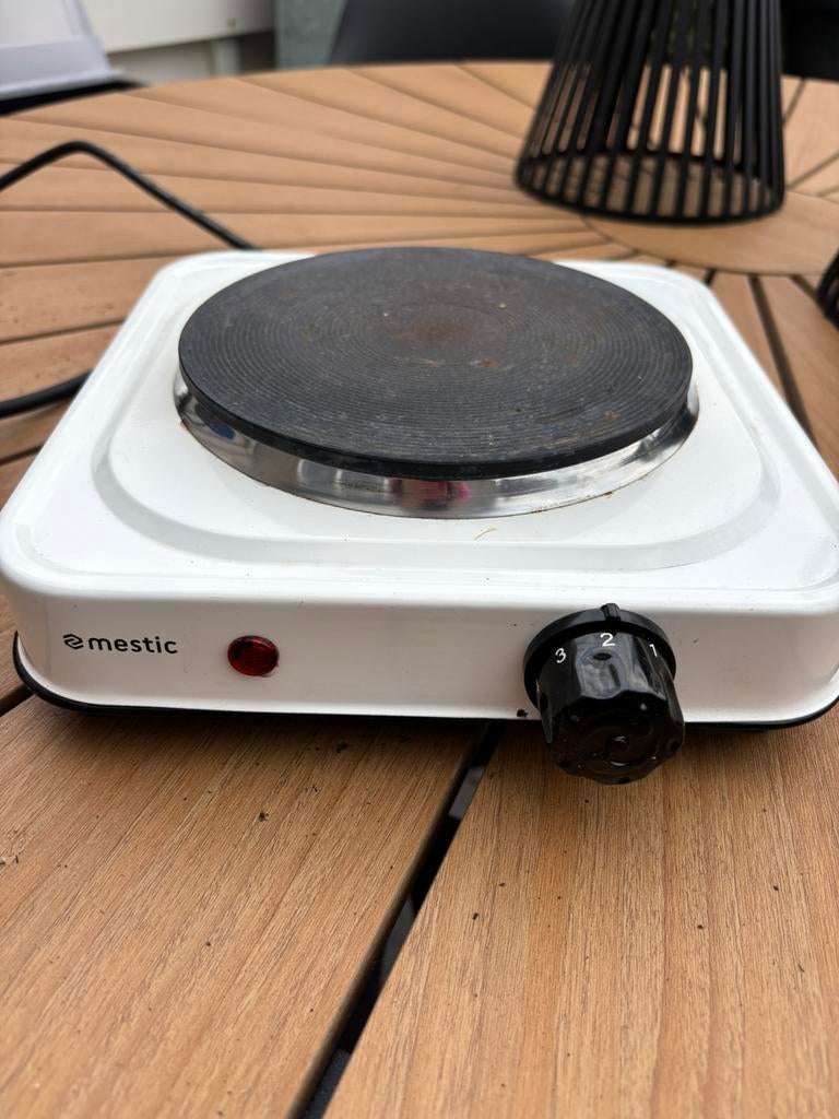 Camping elektrische kookplaat, Witgoed en Apparatuur, Kookplaten, 3 kookzones of minder, Ophalen of Verzenden, Zo goed als nieuw