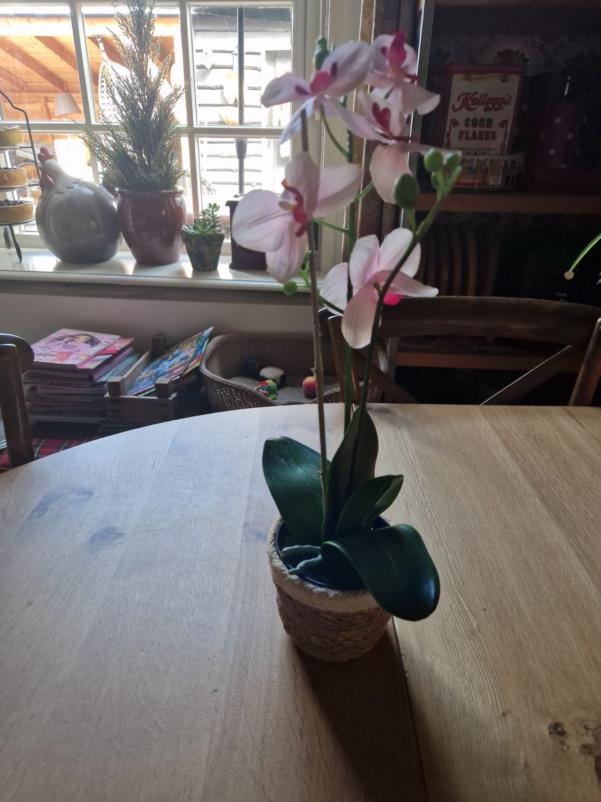 NEP ORGIDEE, Huis en Inrichting, Woonaccessoires | Kunstplanten en Kunstbloemen, Ophalen of Verzenden, Zo goed als nieuw