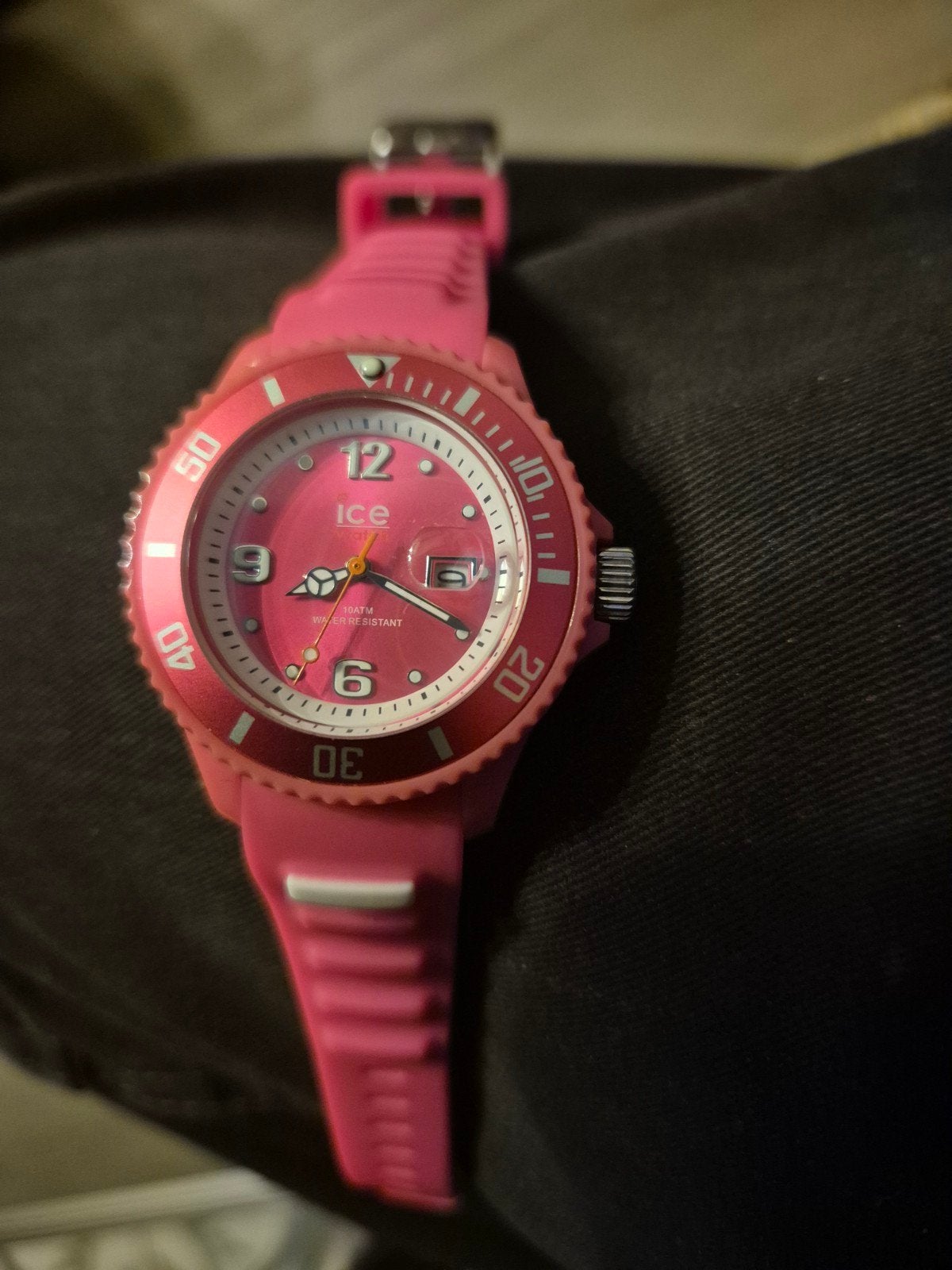 Ice-Watch Polshorloge Roze - Zo goed als nieuw, Staal, Polshorloge, Kunststof, Zo goed als nieuw