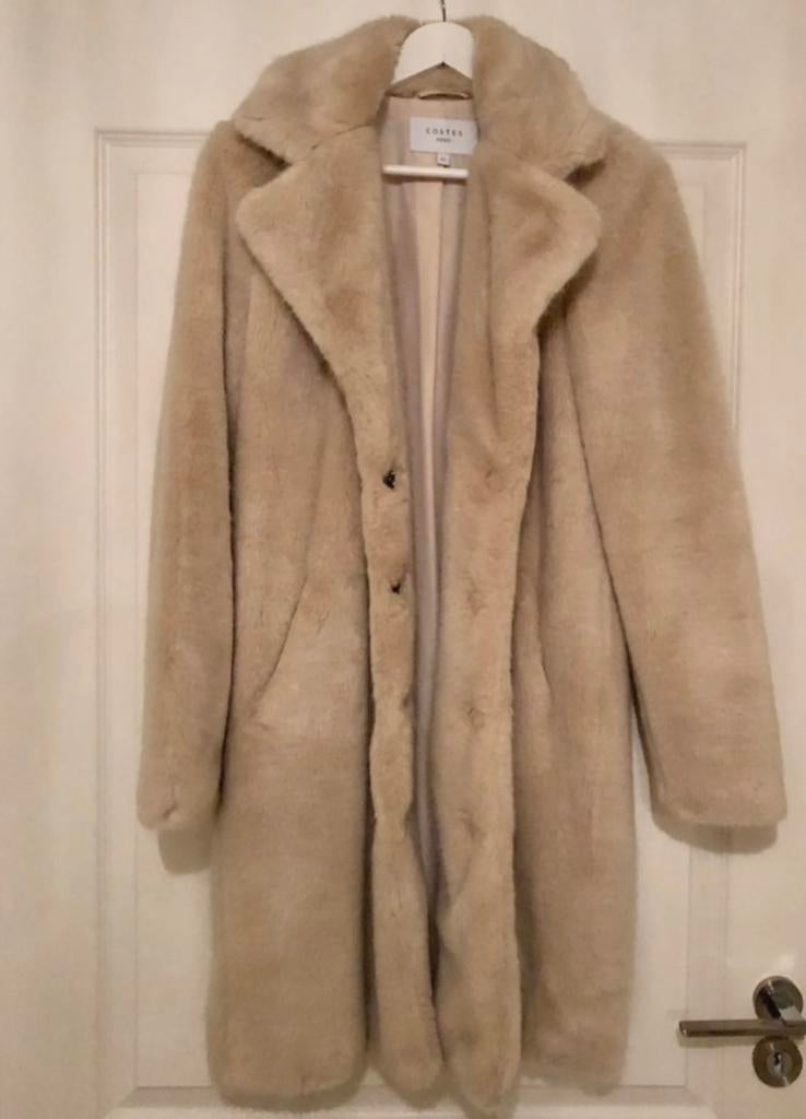 COSTES Camel Faux fur jas, mt XS, Ophalen of Verzenden, Nieuw, Maat 34 (XS) of kleiner, Bruin