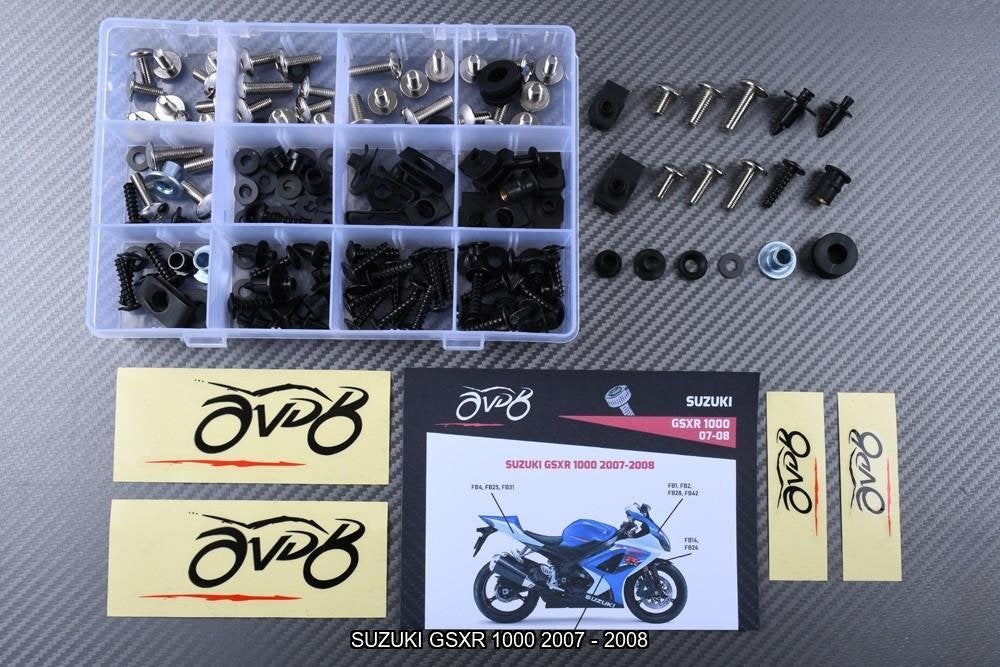 Kuip bouten set voor SUZUKI GSXR 1000 2007 - 2008, Ophalen of Verzenden, Nieuw
