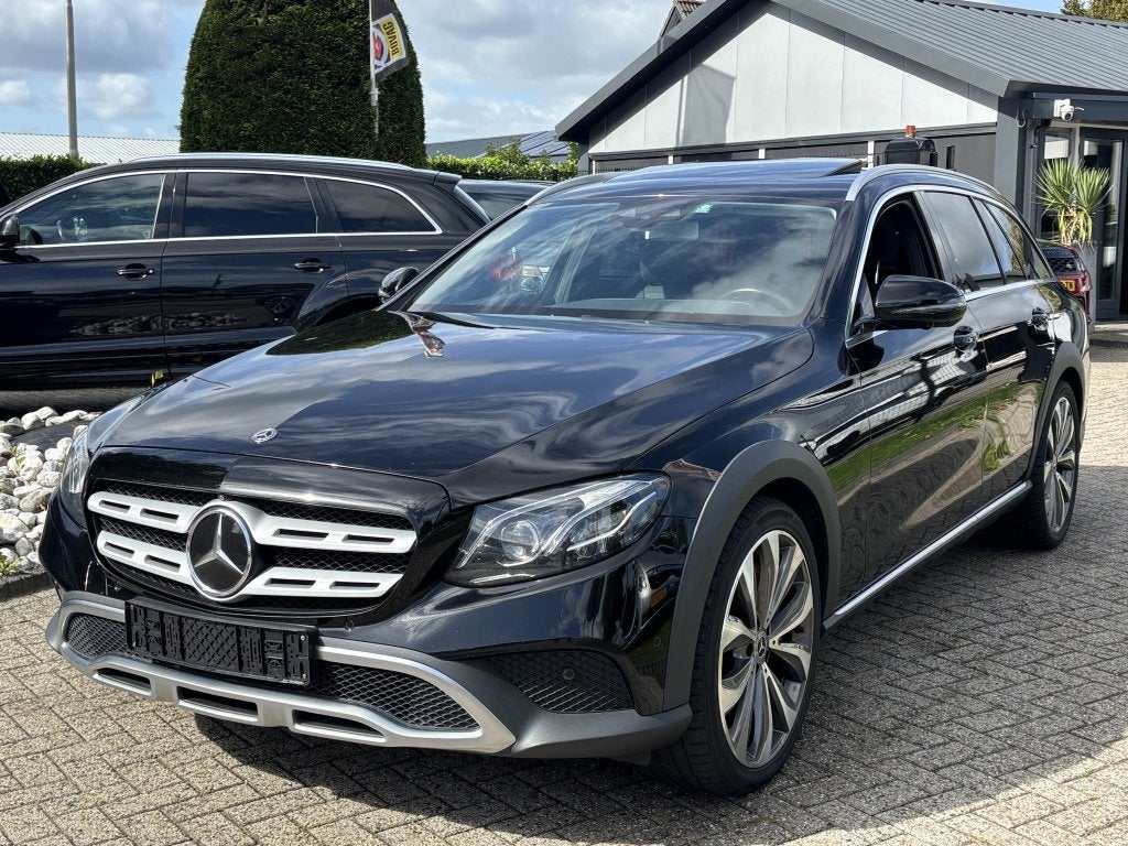 Mercedes-Benz E-Klasse 350 CDI Kombi All Terrain 2017 Zwart, Auto's, Gebruikt, 4 cilinders, 258 pk, Zwart