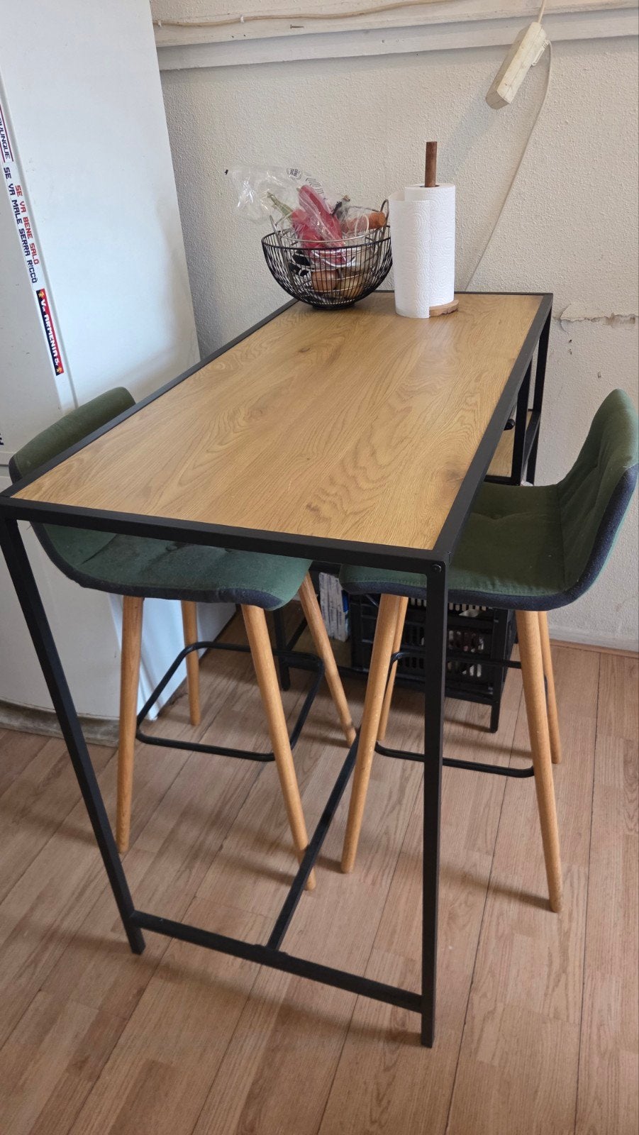 JYSK Hoge keukentafel - High kitchen table, Huis en Inrichting, Tafels | Eettafels, 100 tot 150 cm, Zo goed als nieuw, Rechthoekig