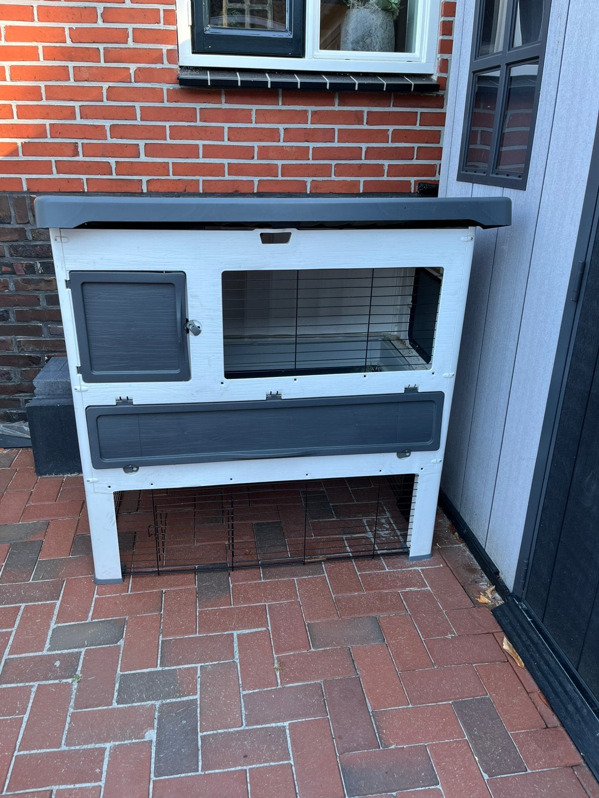 Zo goed als nieuwe konijnen hok, Minder dan 60 cm, 110 cm of meer, Ophalen of Verzenden, Zo goed als nieuw