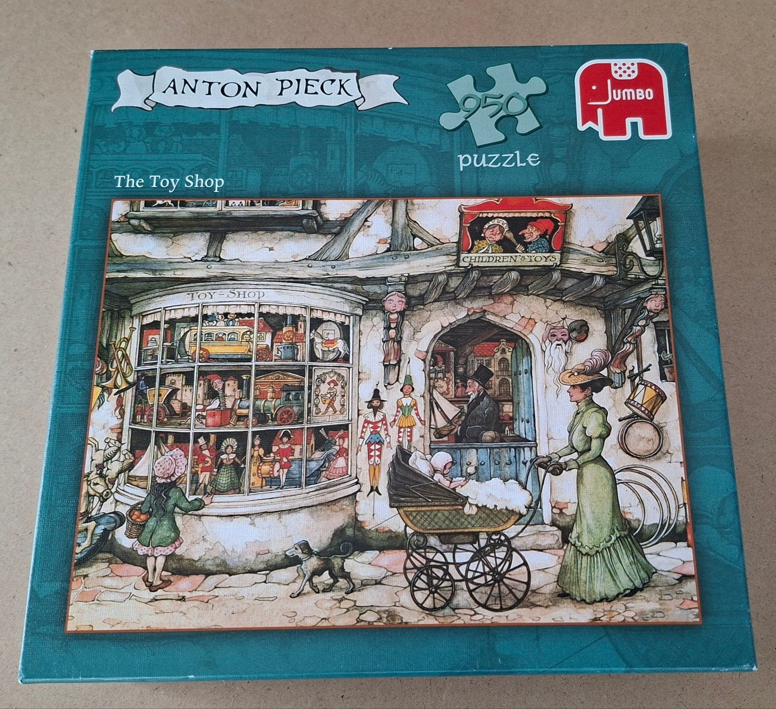 Anton Pieck puzzel 950stukjes, Ophalen, 500 t/m 1500 stukjes, Zo goed als nieuw