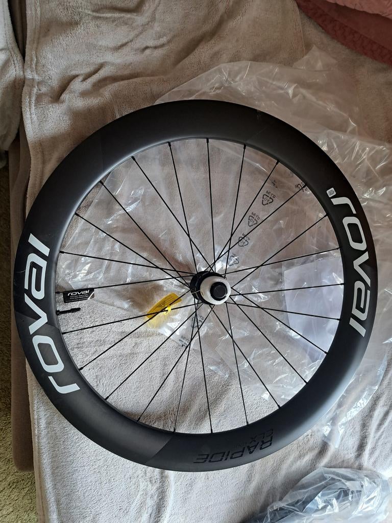 Nieuwe Roval Rapide CLX carbon wiel, Fietsen en Brommers, Fietsonderdelen, Ophalen of Verzenden, Carbon