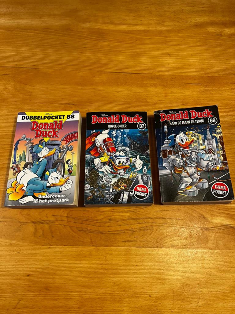 Donald duck pockets, Boeken, Meerdere stripboeken, Ophalen of Verzenden, Gelezen