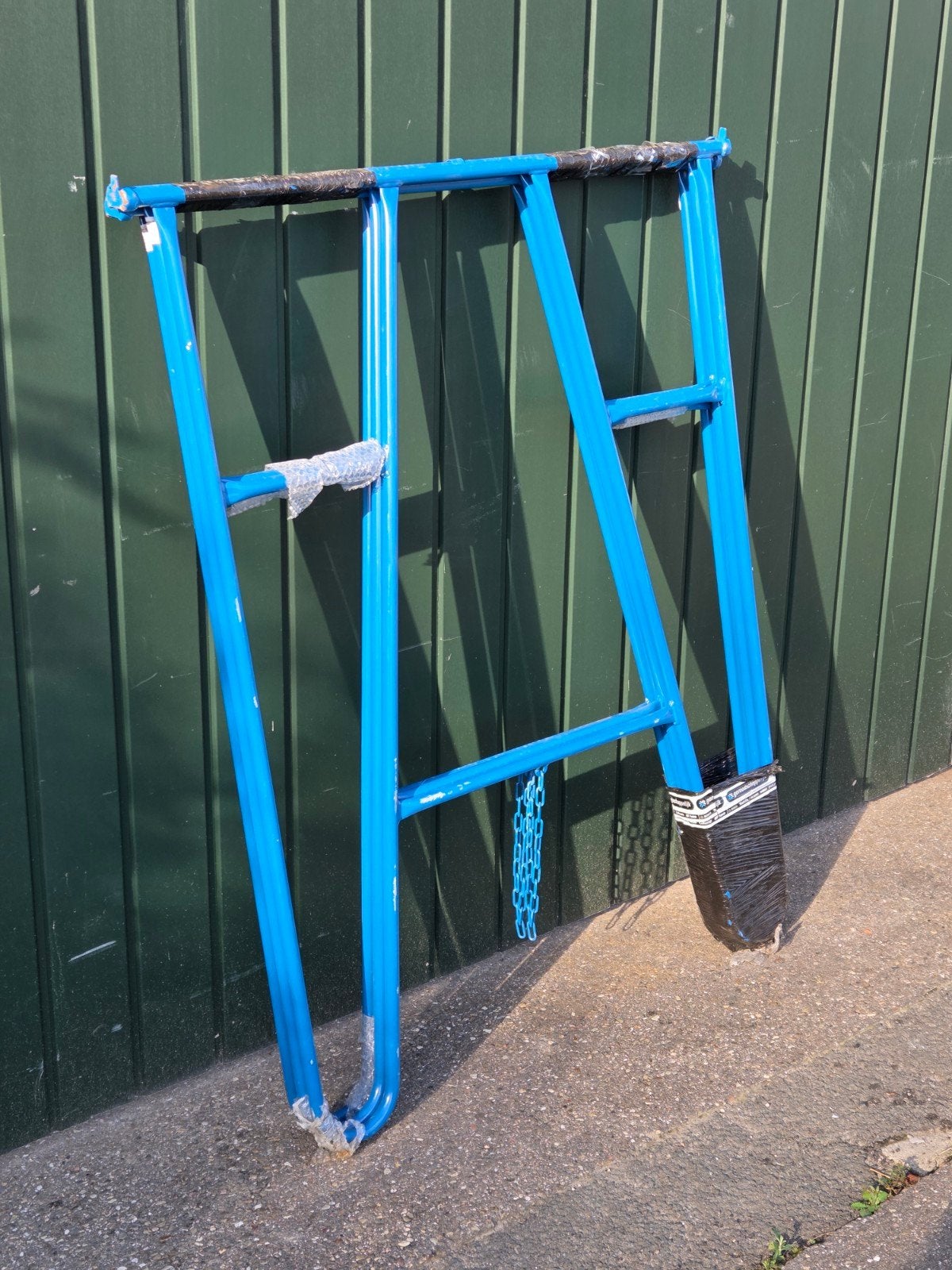 2x Nieuwe Inklapbare Stalen Klapschragen Blauw 110x135cm, Doe-het-zelf en Verbouw, Ophalen, Nieuw, Overige typen, Minder dan 2 meter