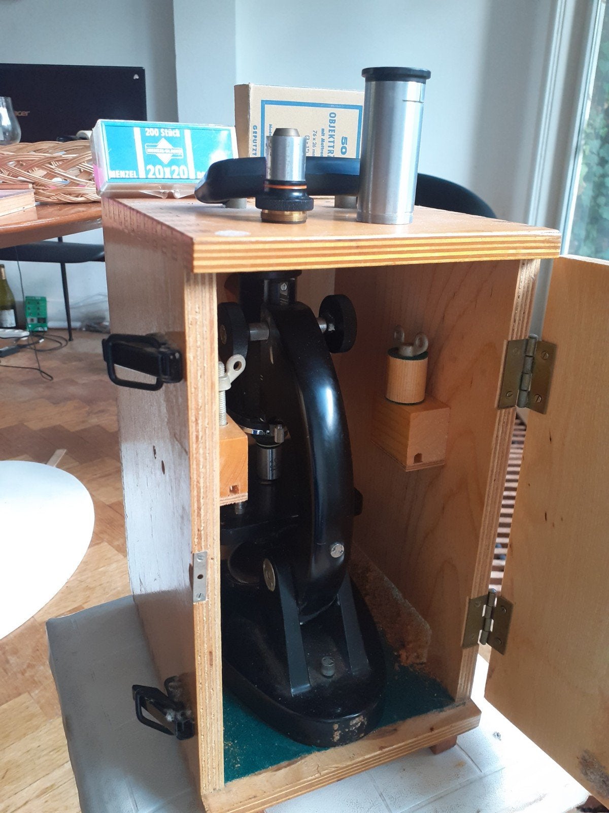 Olympus microscoop, Audio, Tv en Foto, Ophalen of Verzenden, Zo goed als nieuw, 400x tot 1000x