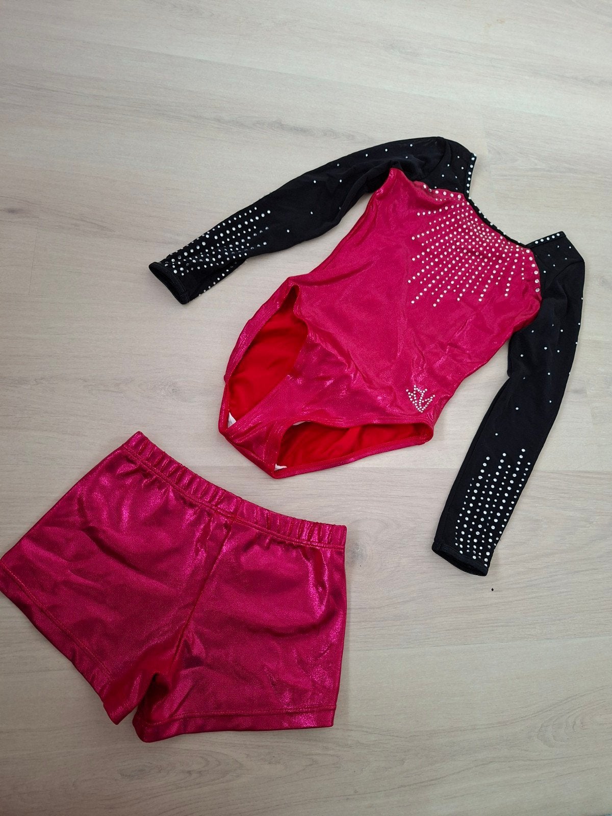 Turnpakje met bijpassend broekje - Fairy Sports, Fairy Sports, Ophalen of Verzenden, Zo goed als nieuw, Roze