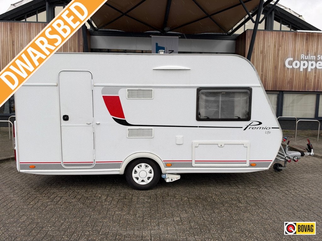 Bürstner Premio Life 420 TS 2017 Mover,Tent,Luifel!, Caravans en Kamperen, Bedrijf, Treinzit, Bürstner, 4 tot 5 meter