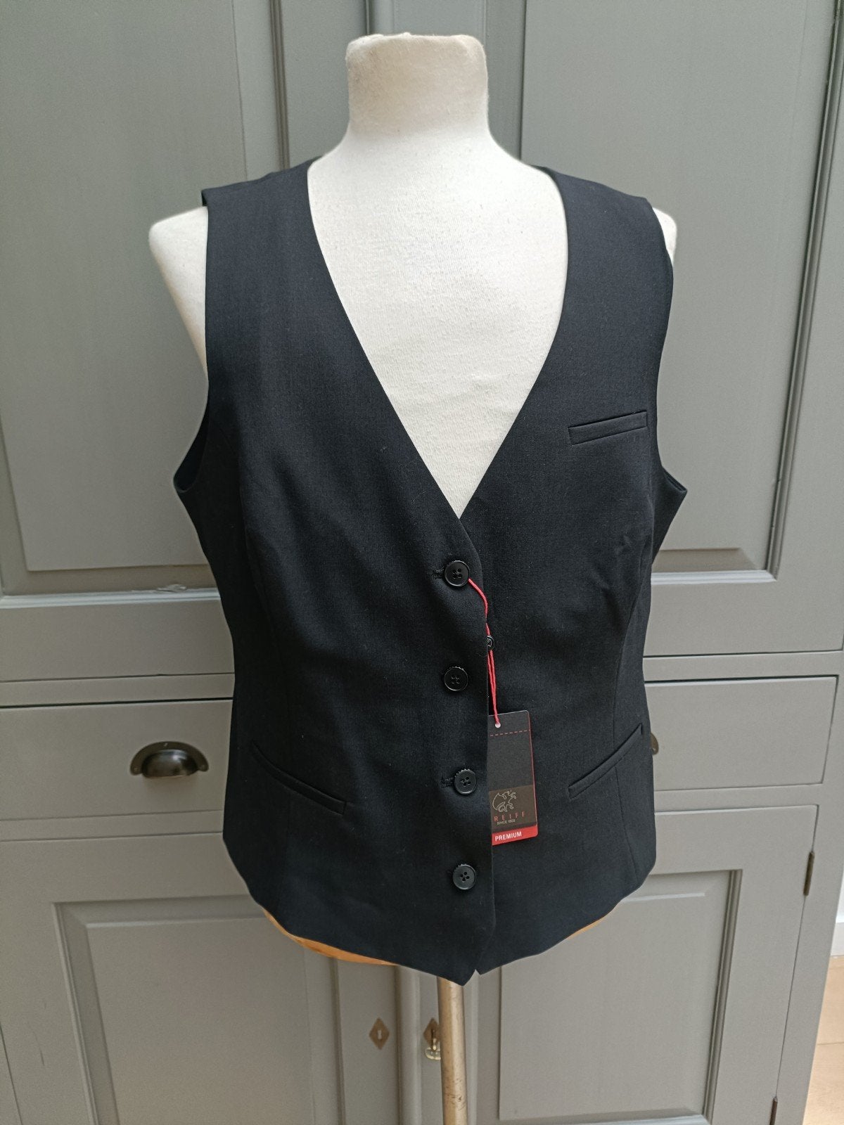 Nieuw gilet maat 46, Zwart, Maat 46/48 (XL) of groter, Greiff, Nieuw