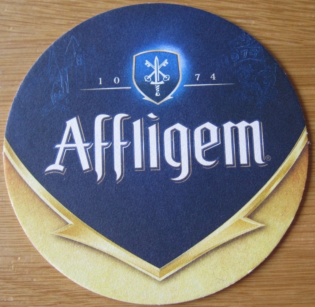 bierviltje van Afflichem, Verzamelen, Biermerken, Ophalen of Verzenden, Zo goed als nieuw, Viltje(s), Overige merken
