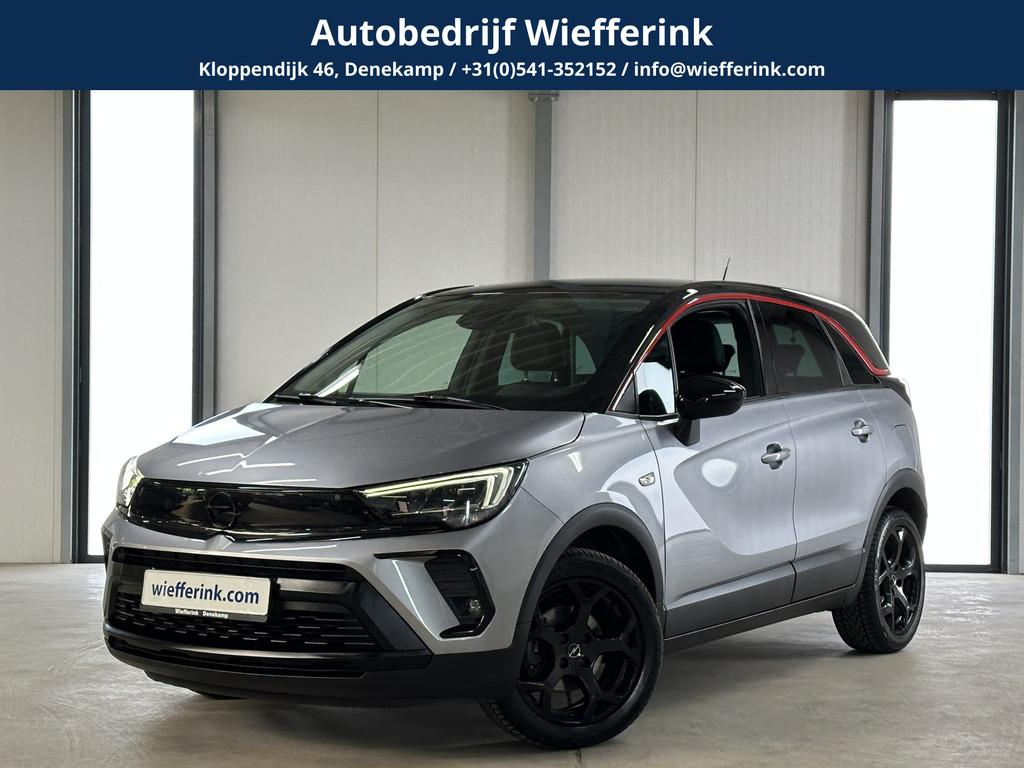 Opel Crossland 1.2 Turbo GS Line | Navi | LED | Apple Carpla, Auto's, Voorwielaandrijving, 12 maanden, Gebruikt, 1199 cc