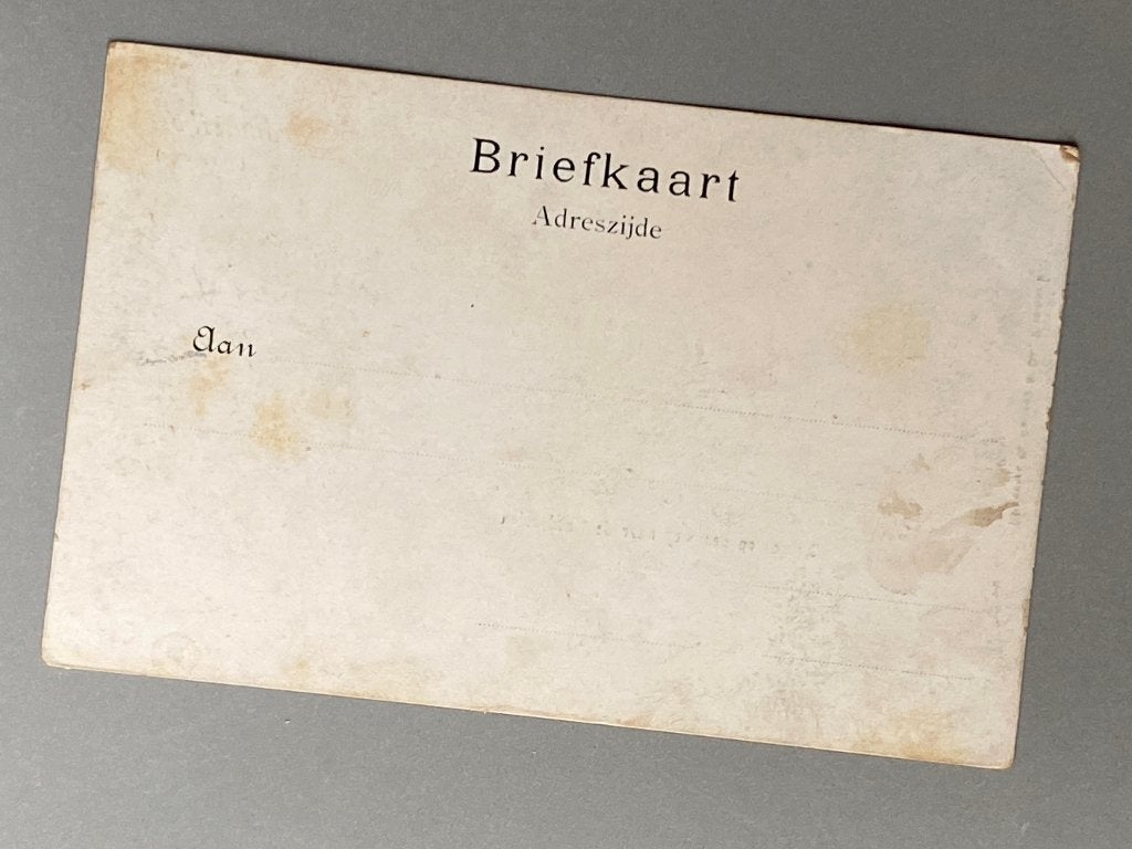 Zeer vroege ansichtkaart Paramaribo (ca. 1900)., Verzamelen, Ophalen of Verzenden, Voor 1920, Ongelopen, Buiten Europa
