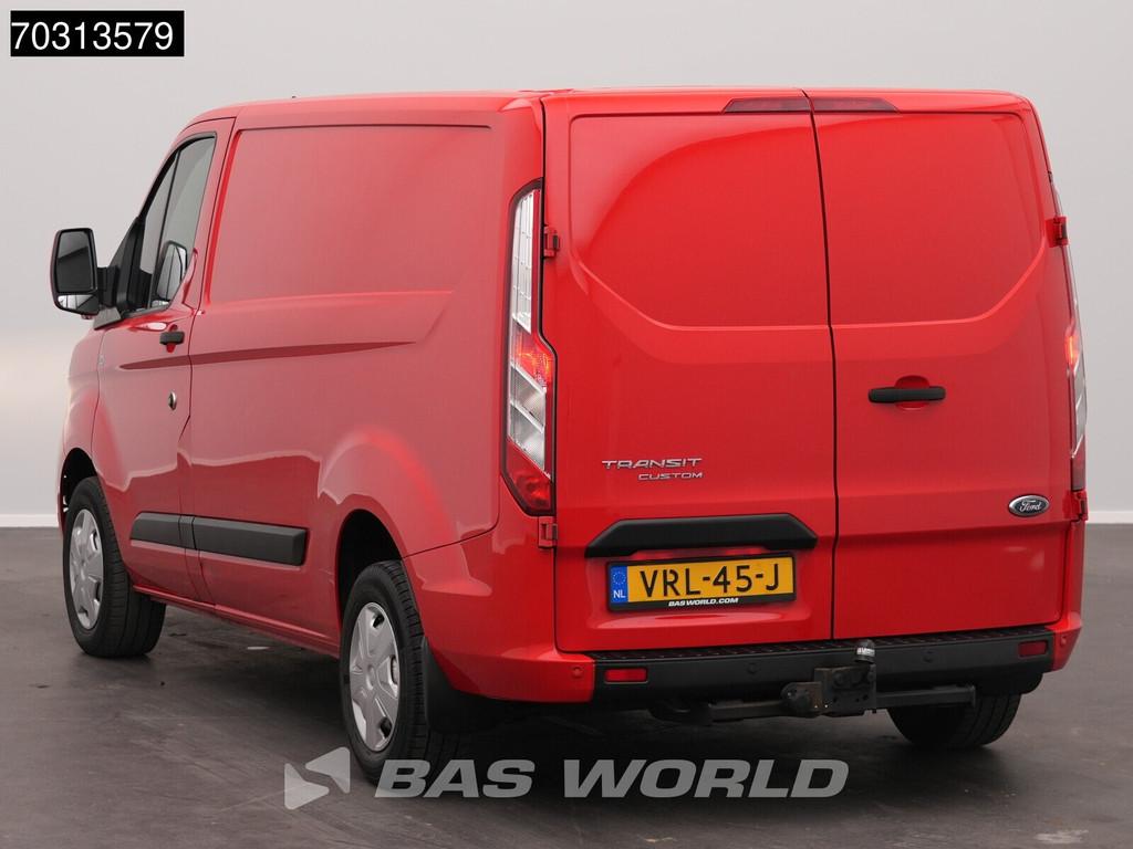 Ford Transit Custom 105pk L1H1 Airco Cruise Trekhaak Euro6 L, Auto's, Bestelauto's, Stof, Euro 6, 4 cilinders, Bedrijf
