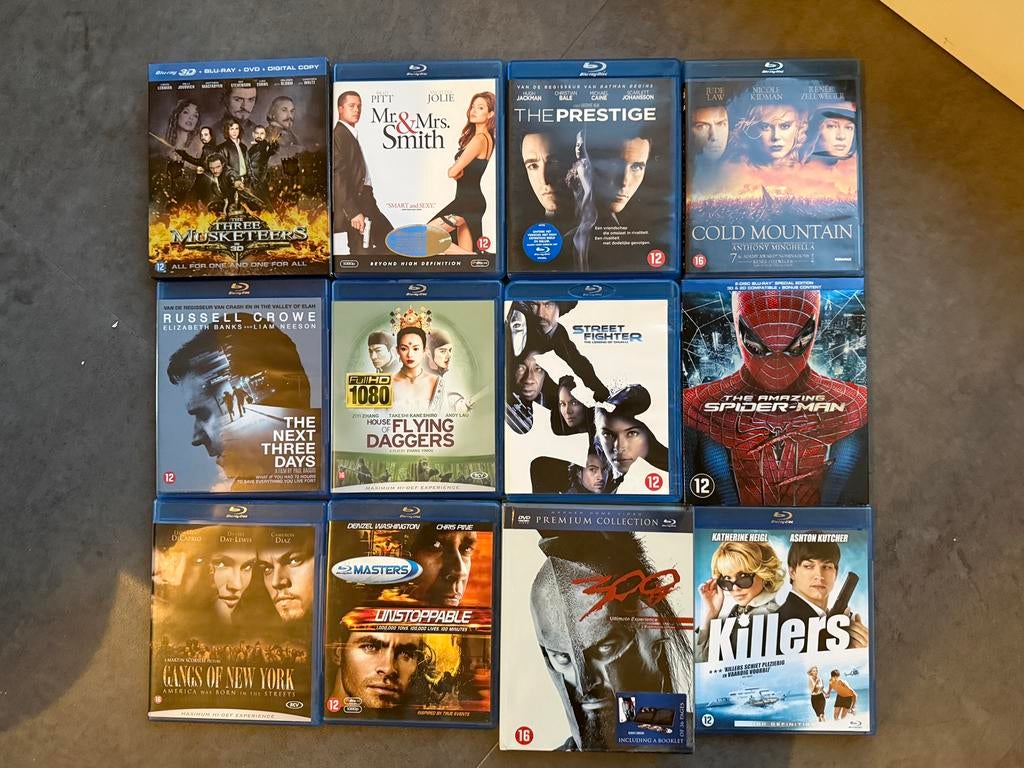 Diverse Blu-ray films, Ophalen of Verzenden, Zo goed als nieuw