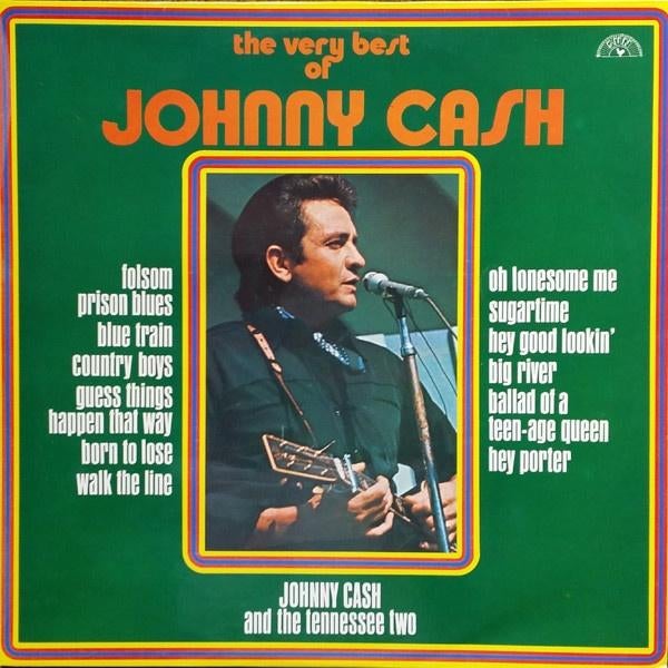 LP - The very best of Johnny Cash, Cd's en Dvd's, Vinyl | Country en Western, Ophalen of Verzenden, Zo goed als nieuw, 12 inch