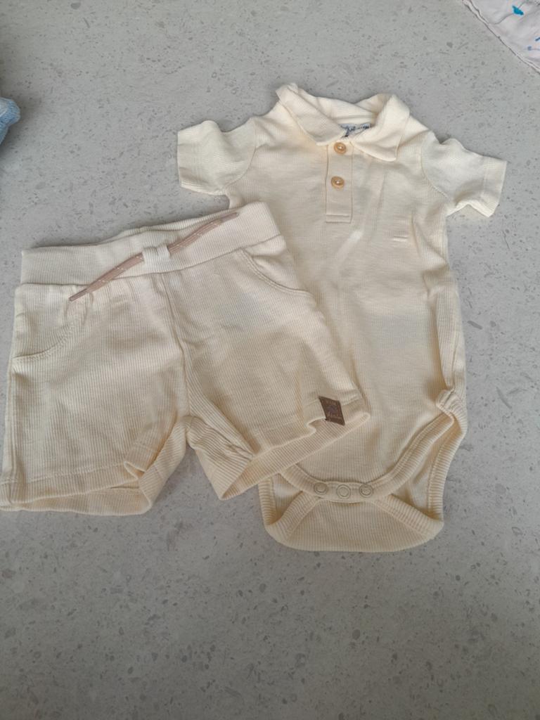 Dirkje setje maat 74 - Romper en korte broek, Kinderen en Baby's, Babykleding | Maat 86, Jongetje of Meisje, Dirkje, Ophalen of Verzenden