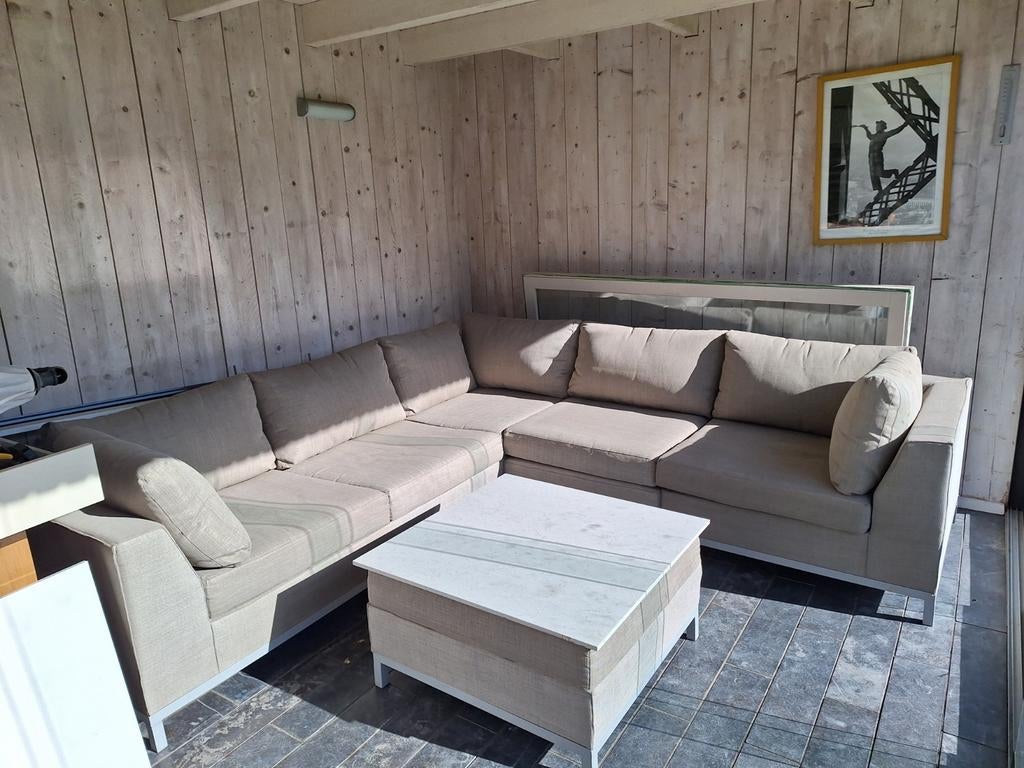 Loungeset / tuinset intratuin, Bank, Ophalen of Verzenden, Zo goed als nieuw, Loungeset