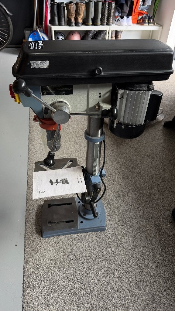 kolomboormachine TBM16, Doe-het-zelf en Verbouw, Ophalen, 600 watt of meer, Variabele snelheid, Zo goed als nieuw
