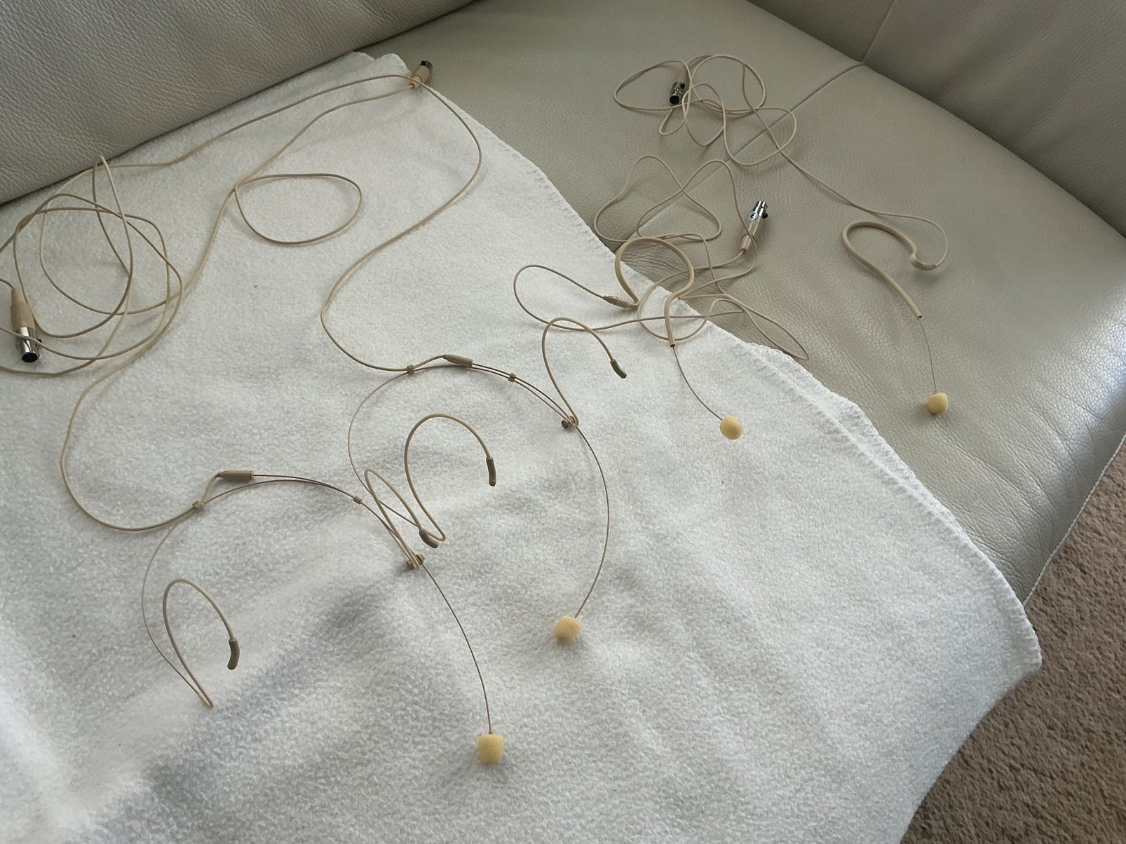 4 headsets met xlr aansluiting, Ophalen of Verzenden, Nieuw
