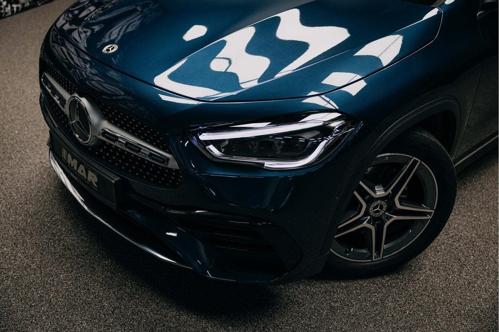 Mercedes-Benz GLA 180 d Business Solution AMG | AMG-Line | P, Stof, Gebruikt, 4 cilinders, Blauw