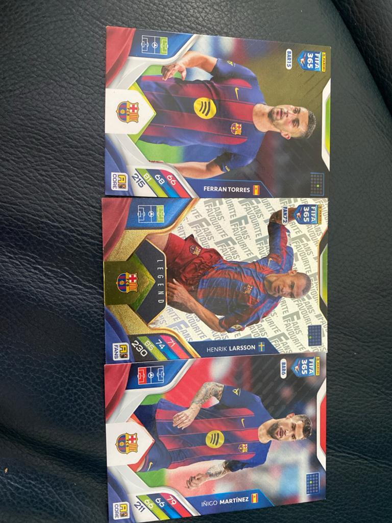 FIFA 365 Panini Adrenalyn XL FC Barcelona Spelerskaarten, Ophalen of Verzenden, Zo goed als nieuw, Buitenlandse clubs, Spelerskaart
