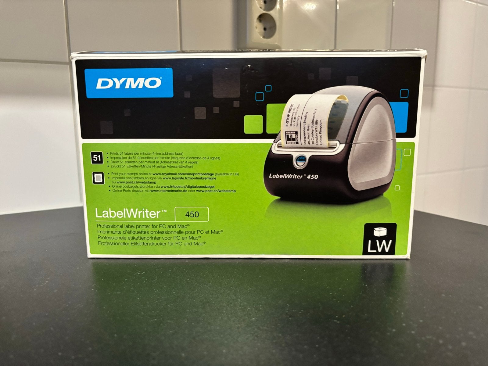 DYMO LabelWriter 450 Labelprinter - Zo goed als nieuw, Computers en Software, Printers, Zwart-en-wit printen, Printer, Ophalen of Verzenden