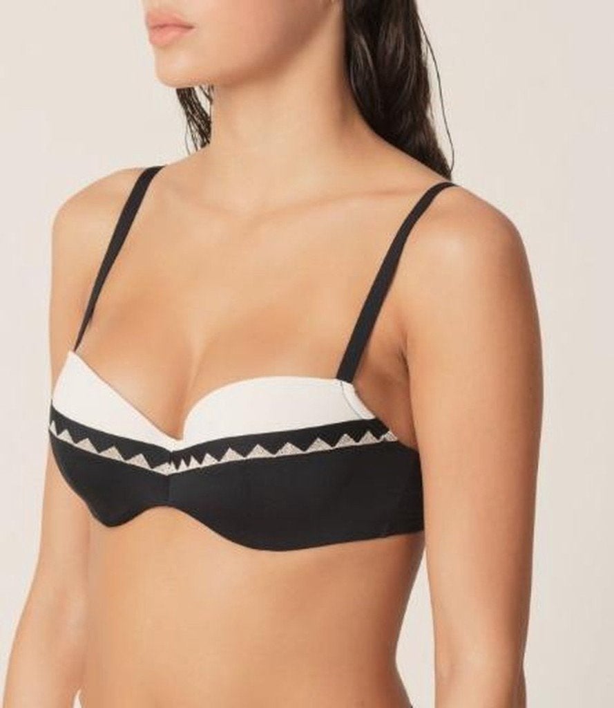 Marie Jo swim Gina bikinitop 80E, Kleding | Dames, Verzenden, Nieuw, Zwart, Bikini