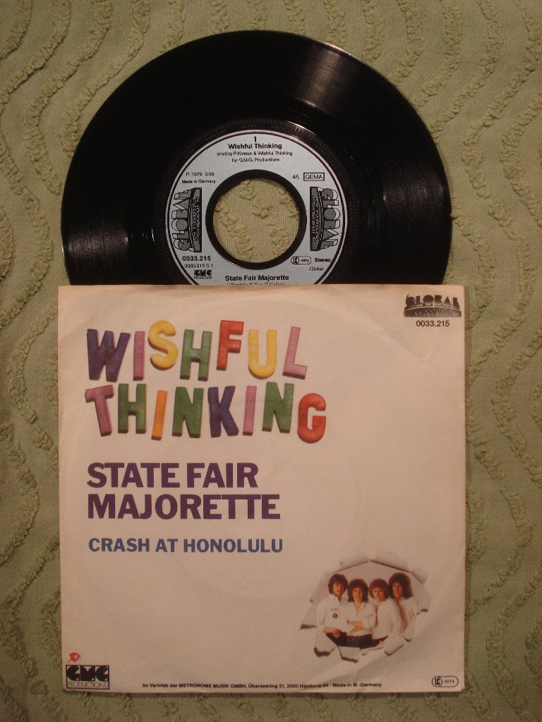 Wishful Thinking 7" Vinyl Single: ‘State fair majorette’ (D), Ophalen of Verzenden, Zo goed als nieuw, 7 inch, Pop