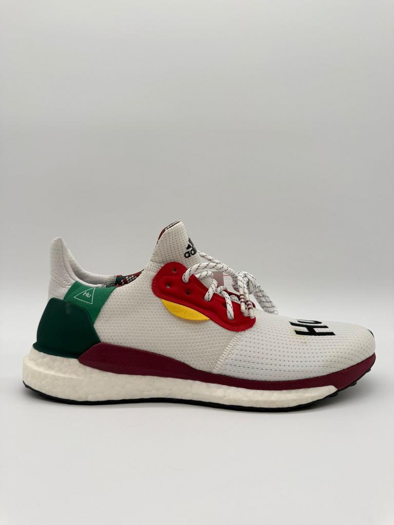 Adidas Solar Hu Glide White - Maat 43 1/3 - Conditie 9/10, ., Wit, Ophalen of Verzenden, .