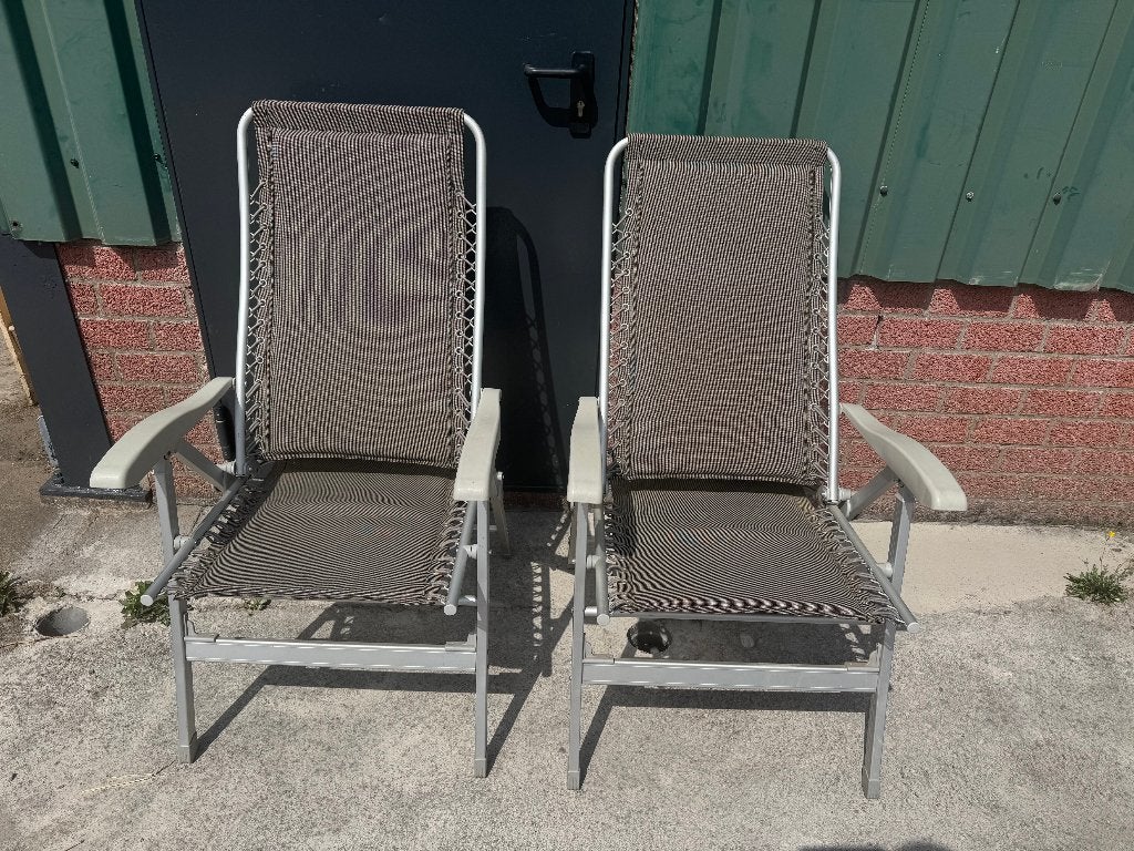 Campingstoelen (2 stuks), Ophalen, Gebruikt, Campingstoel
