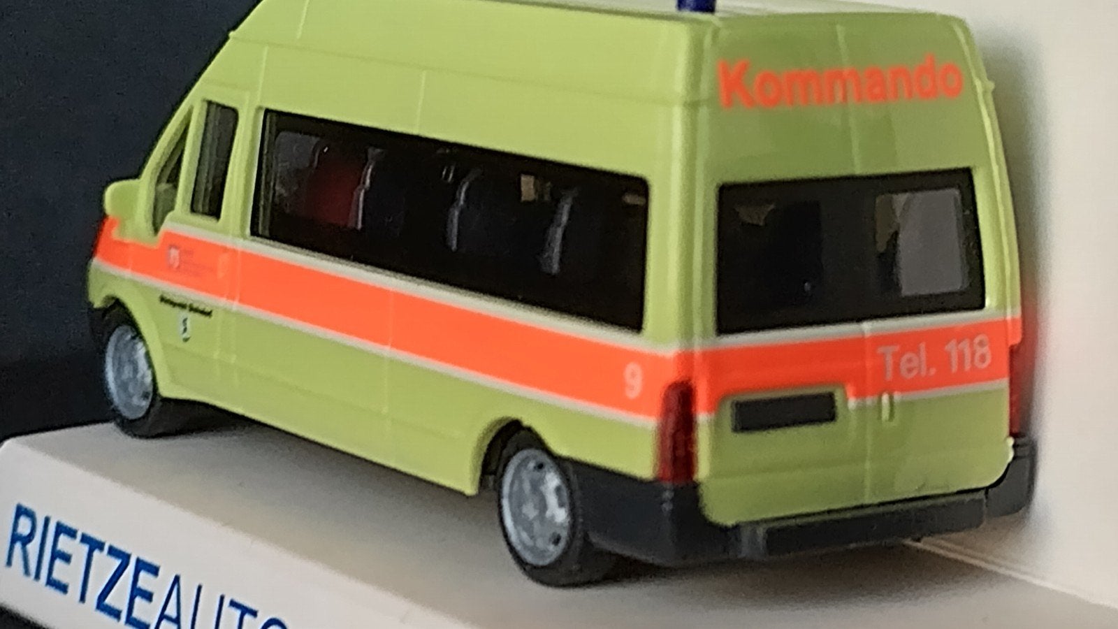 Ford Transit Feuerwehr Kommando 1;87 H0 Rietze Pol, Hobby en Vrije tijd, Modelauto's | 1:87, Auto, Verzenden, ., Rietze