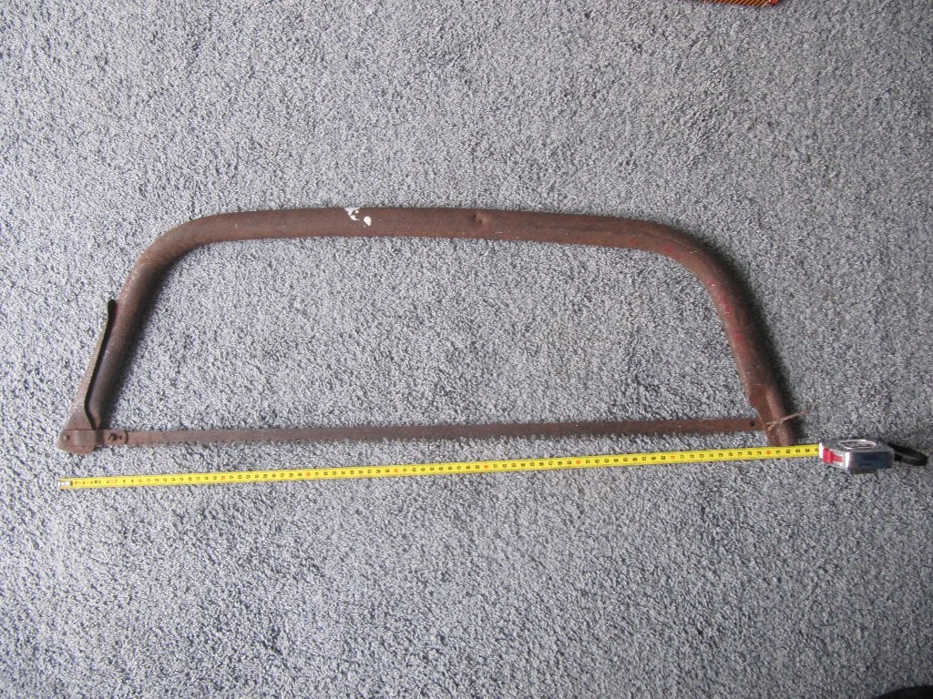 Grote beugelzaag / boomzaag, Tuin en Terras, Ophalen of Verzenden, Gebruikt, Beugelzaag