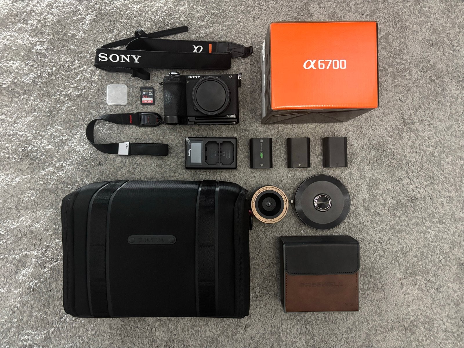 Sony a6700 + Accesiores (649 clicks), Ophalen, Spiegelreflex, Zo goed als nieuw, Sony