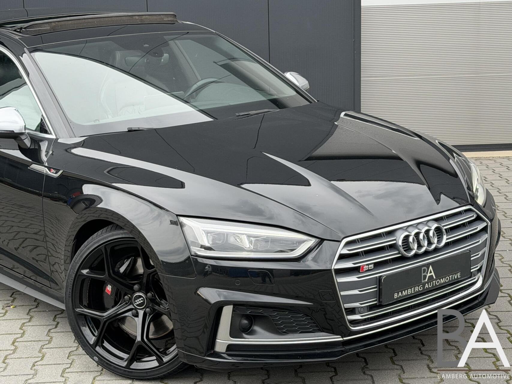Audi S5 3.0 TFSI Quattro |Pano|RS-zetel|massage|carbon, Auto's, Dealer onderhouden, Gebruikt, 2995 cc, Met garantie (alle)