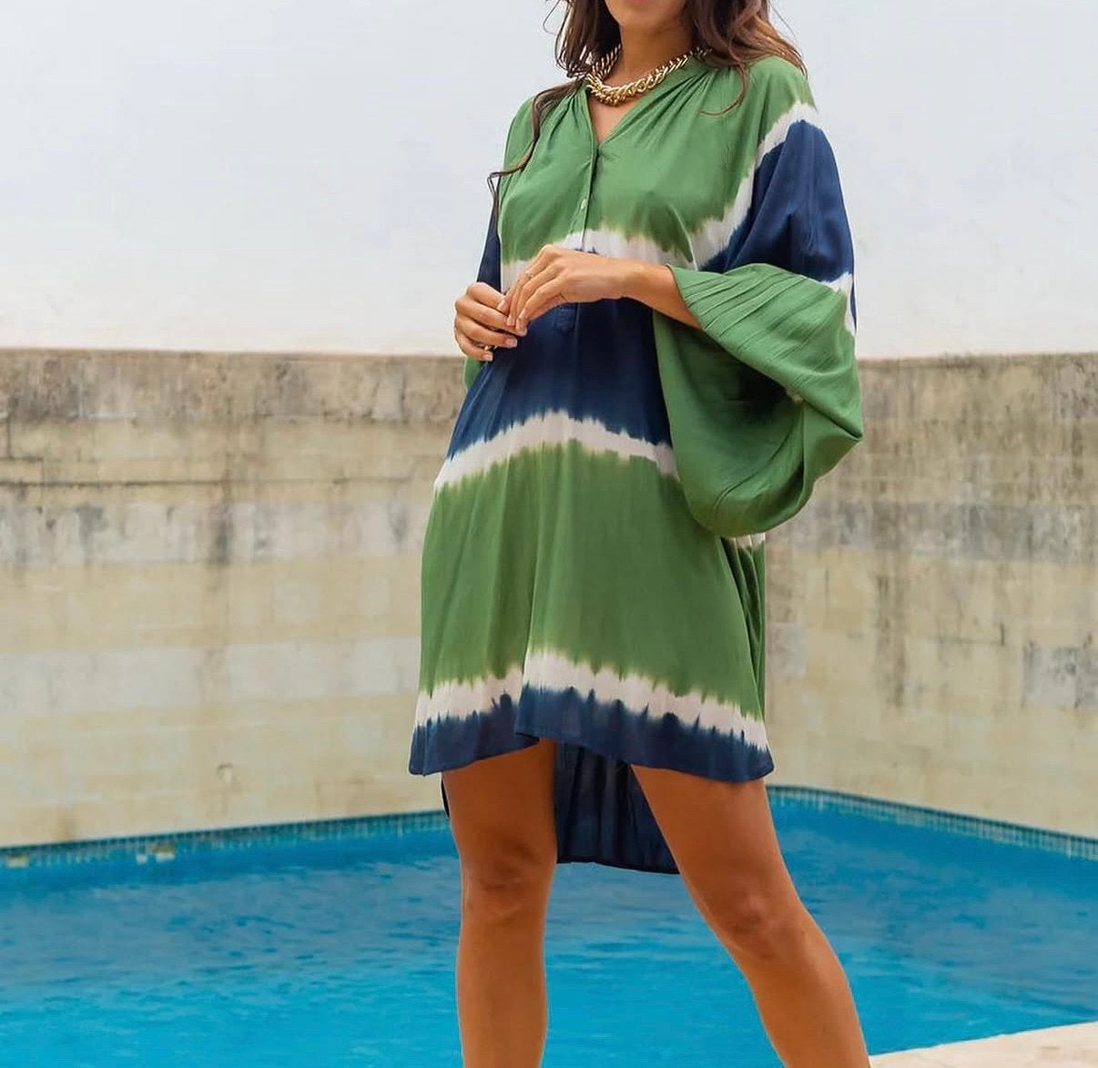 GOLD AND SILVER tuniekjurk Ibizastyle mt TU