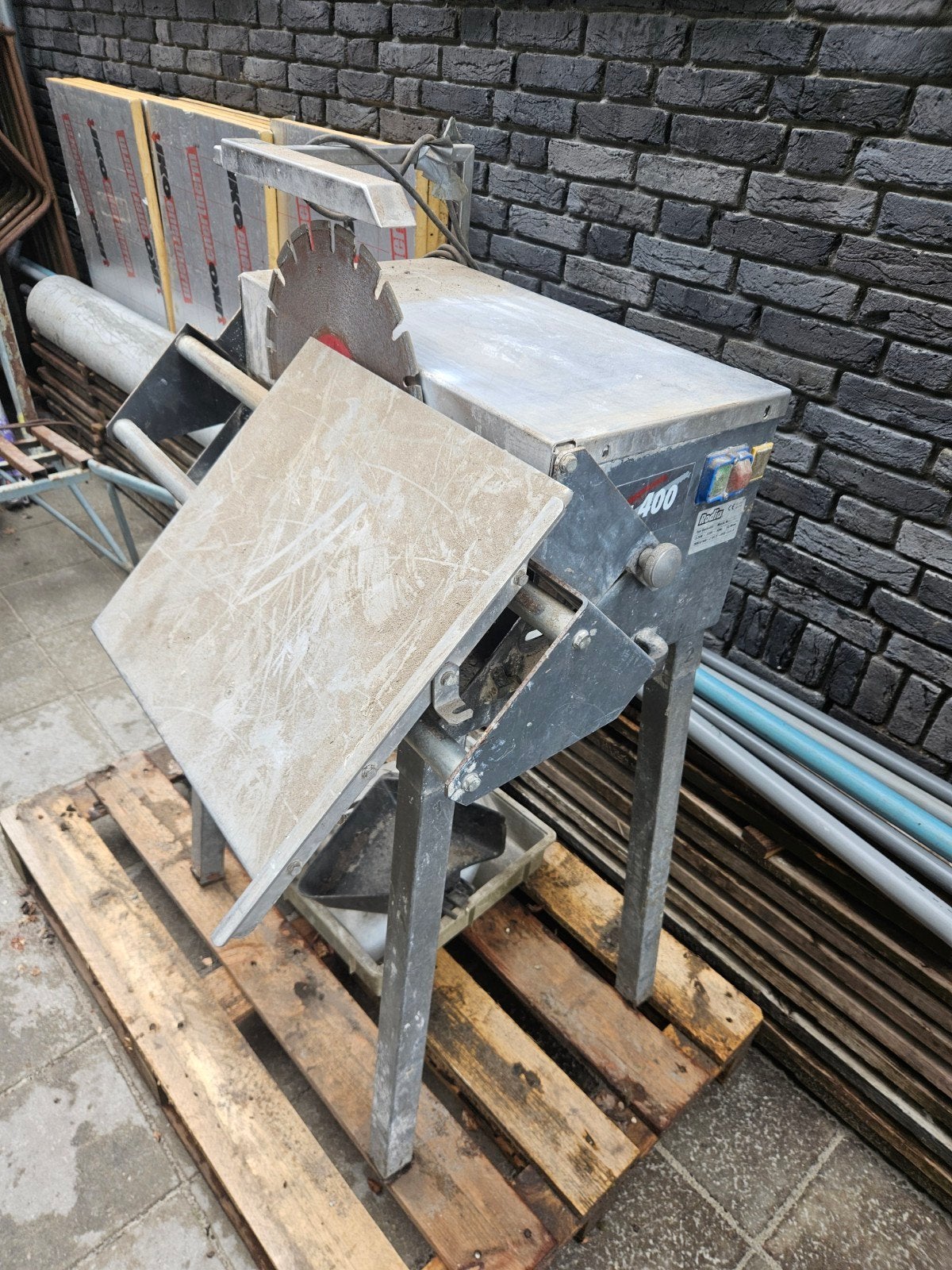 Silverline Rodia 400 zaag - Gebruikt, Doe-het-zelf en Verbouw, Ophalen, Gebruikt, Overige typen, Silverline Rodia