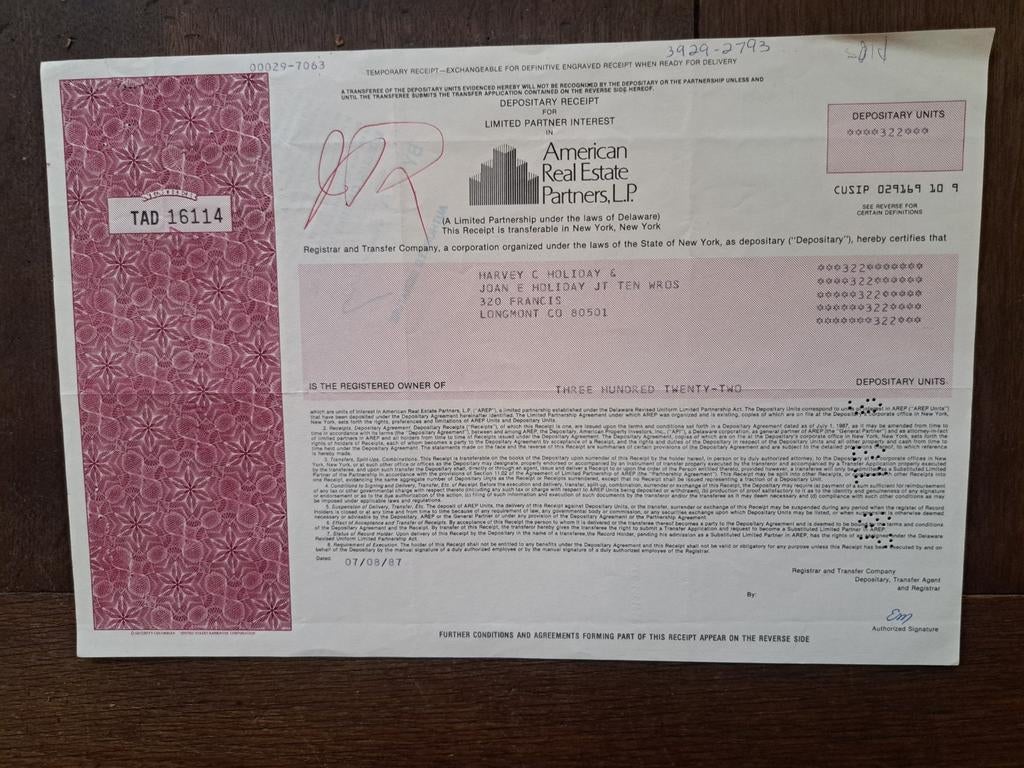 Jantzen Inc. Aandeel Certificaat uit 1973, Postzegels en Munten, Aandelen en Waardepapieren, Ophalen of Verzenden