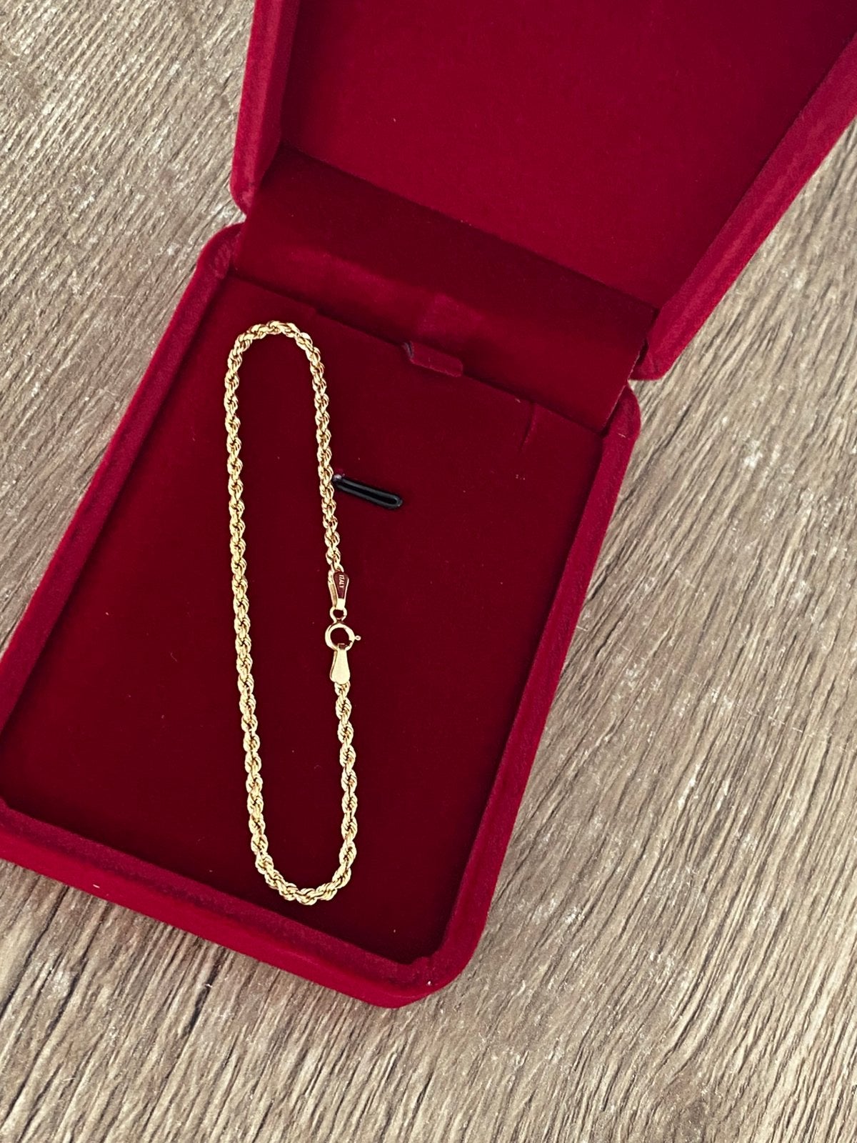 14 karaat gouden Rope armband 585  goud, Ophalen of Verzenden, Nieuw, Goud, Goud
