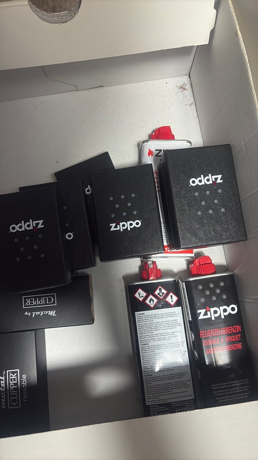 Zippo street chrome silver, Verzamelen, Rookartikelen, Aanstekers en Luciferdoosjes, Ophalen, Nieuw, Aansteker